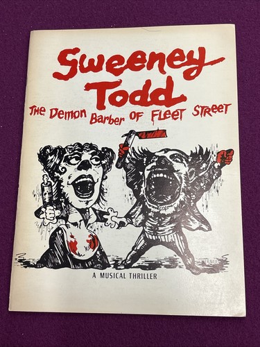 Sweeney todd broadway musical - sweeney,