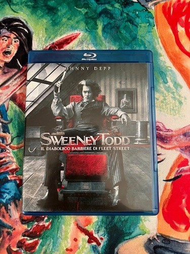Sweeney todd blu - todd, blu-ray