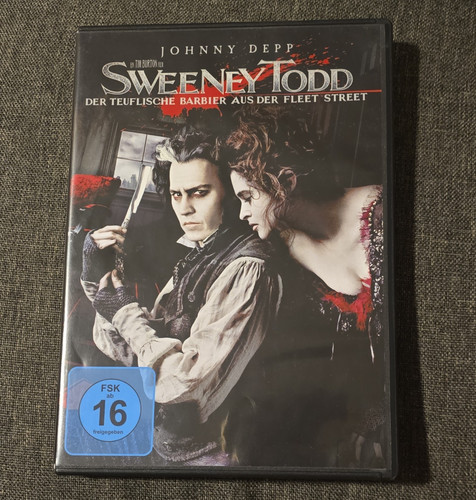 Warner bros sweeney todd dvd - sweeney,