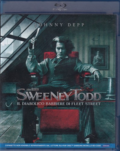 Blu ray sweeney todd 2001 - ray,