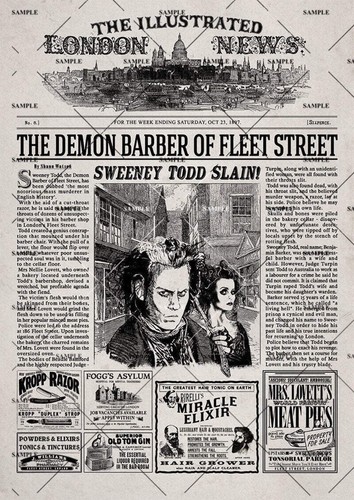 Sweeney todd the demon - sweeney, barber