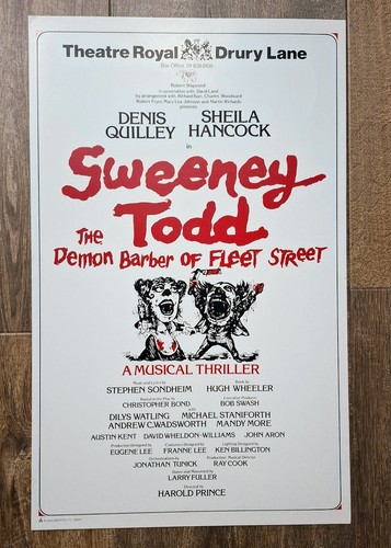Sweeney todd original - sweeney,