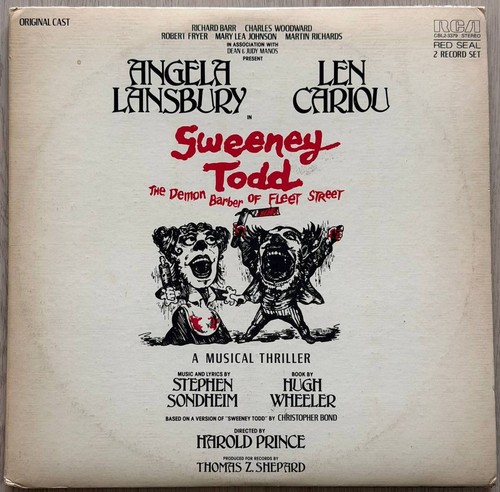 Sweeney todd original - sweeney, broadway