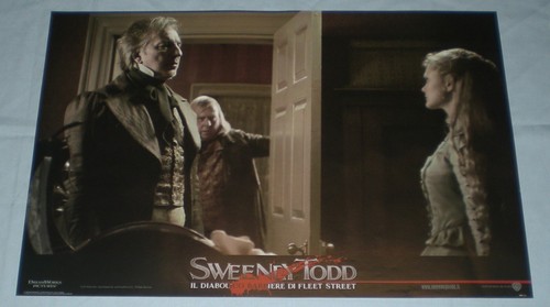 Sweeney todd fotobusta f - ,