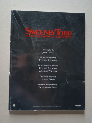 Sweeney todd - todd, (2007)