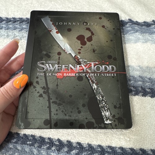 Sweeney todd blu - sweeney, steelbook