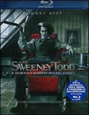 Sweeney todd blu ray usato - sweeney,
