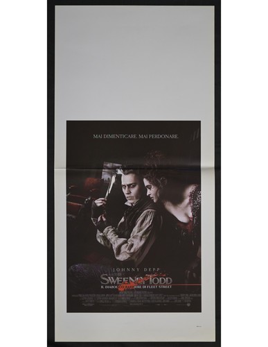 Locandina sweeney todd - sweeney, tim