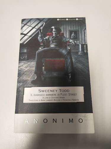 Libro sweeney todd - sweeney,